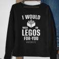I Would Walk On Legos For You Mom Life Funny Mothers Day Sweatshirt Gifts for Old Women