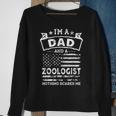 Im A Dad And Zoologist Funny Fathers Day & 4Th Of July Sweatshirt Gifts for Old Women