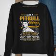 Im Pit-Bull Terrier Owner Dog Love-R Dad Mom Boy Girl Sweatshirt Gifts for Old Women