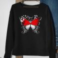 Indonesia Flag Indonesian Butterfly Lover Gift Sweatshirt Gifts for Old Women