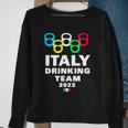 Italy Drinking Team Sweatshirt Gifts for Old Women