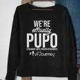 Ivf Warrior Dad Mom Pupo Transfer Day Infertility Sweatshirt Gifts for Old Women