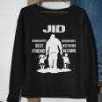 Jid Grandpa Gift Jid Best Friend Best Partner In Crime Sweatshirt Gifts for Old Women