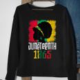 Juneteenth 1865 Outfit Women Emancipation Day June 19Th Sweatshirt Gifts for Old Women
