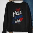 Just Here To Bang 4Th Of July Funny Fireworks Patriotic Sweatshirt Gifts for Old Women