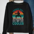 Karate Dad Like Regular Dad Only Cooler Fathers Day Gift Sweatshirt Gifts for Old Women