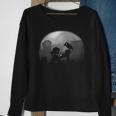 Land Of Mysteries Edgar Allan Poe Black Raven Nevermore Sweatshirt Gifts for Old Women
