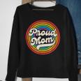 Lgbtq Proud Mom Gay Pride Lgbt Ally Rainbow Mothers Day Sweatshirt Gifts for Old Women