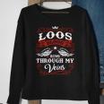 Loos Name Shirt Loos Family Name Sweatshirt Gifts for Old Women