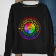 Love Is Love Science Is Real Kindness Is Everything LGBT Sweatshirt Gifts for Old Women