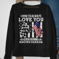 Love You During Racing Season Sweatshirt Gifts for Old Women