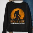 Market Trendz Bigfoot Hide And Seek Champion 405 Trending Shirt Sweatshirt Gifts for Old Women