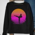 Martial Arts Womens Silhouette Retro 169 Shirt Sweatshirt Gifts for Old Women