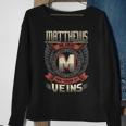 Matthews Blood Run Through My Veins Name V5 Sweatshirt Gifts for Old Women