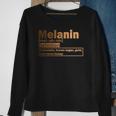 Melanin Definition African Black History Month Juneteenth Sweatshirt Gifts for Old Women