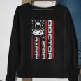 Mens 4Th Of July Us Flag Doctor Dad Fathers Day Gift Sweatshirt Gifts for Old Women