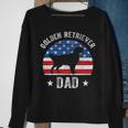 Mens American Flag Golden Retriever Dad 4Th Of July Fathers Day Sweatshirt Gifts for Old Women