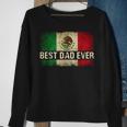 Mens Best Mexican Dad Ever Mexican Flag Pride Fathers Day Gift V2 Sweatshirt Gifts for Old Women