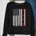 Mens Fathers Day Best Dad Ever Usa American Flag Sweatshirt Gifts for Old Women