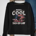 Mens Gift For Fathers Day Tee - Fishing Reel Cool Dad-In Law Sweatshirt Gifts for Old Women