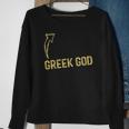 Mens Greek God Halloween Costume Funny Adult Humor Sweatshirt Gifts for Old Women