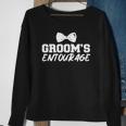 Mens Grooms Entourage Bachelor Stag Party Sweatshirt Gifts for Old Women