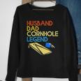 Mens Husband Dad Cornhole Legend Sweatshirt Gifts for Old Women