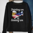 Mens Men Or Women Drinking Yard Game - Funny Cornhole Sweatshirt Gifts for Old Women