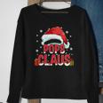 Mens Pops Claus Group Gifts Matching Family Christmas Sweatshirt Gifts for Old Women