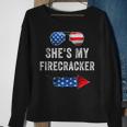 Mens Shes My Firecracker His And Hers 4Th July Matching Couples Sweatshirt Gifts for Old Women