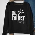 Mens The Father First Time Fathers Day New Dad Gift Sweatshirt Gifts for Old Women