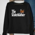 Mens The Scotchfather Scotch Father Dad Fathers Day Drinking Sweatshirt Gifts for Old Women