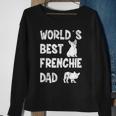 Mens Worlds Best Frenchie Dad French Bulldog Dog Lover Sweatshirt Gifts for Old Women