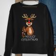 Merry Christmas Reindeer Funny Family 884 Shirt Sweatshirt Gifts for Old Women