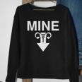 Mine Arrow With Uterus Pro Choice Womens Rights Sweatshirt Gifts for Old Women