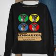 Miniature Schnauzer House Rule Cute & Loyal Dog Sweatshirt Gifts for Old Women