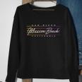 Mission Beach Nostalgic Retro San Diego CA Sweatshirt Gifts for Old Women