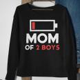 Mom Of 2 Boys Shirt From Son Mothers Day Birthday Women Active 154 Trending Shirt Sweatshirt Gifts for Old Women