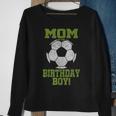 Mom Of The Birthday Boy Soccer Lover Vintage Retro Sweatshirt Gifts for Old Women