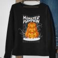 Monster Pumpkin Sweatshirt Gifts for Old Women