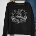 Motorcycle I Ride Like A Girl Try To 495 Shirt Sweatshirt Gifts for Old Women