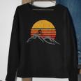 Mountain Bike Vintage Sunset Design Graphic 235 Trending Shirt Sweatshirt Gifts for Old Women