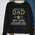 My Son Wears Combat Bootsproud Army 690 Shirt Sweatshirt Gifts for Old Women