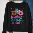 Nana Of The Birthday Girl Donut Party Family Matching Sweatshirt Gifts for Old Women