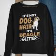 Not Dog Hair Beagle Glitter Pet Owner Dog Lover Beagle 61 Beagle Dog Sweatshirt Gifts for Old Women