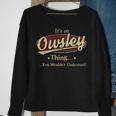 Owsley Shirt Personalized Name GiftsShirt Name Print T Shirts Shirts With Name Owsley Sweatshirt Gifts for Old Women