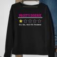 Pagets Disease Review Pink Ribbon Pagets Disease Pagets Disease Awareness Sweatshirt Gifts for Old Women