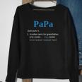 Papa Like A Grandfather Only Cooler Definition Gift Classic Sweatshirt Gifts for Old Women