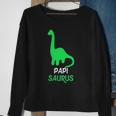 Papisaurus Funny Dinosaur Gift Papisaurus Christmas Sweatshirt Gifts for Old Women