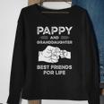 Pappy And Granddaughter Best Friends For Life Matching Sweatshirt Gifts for Old Women